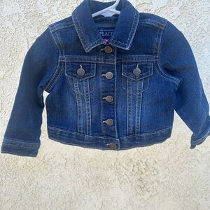 The Children's Place Dark Indigo Denim Jacket for Kids